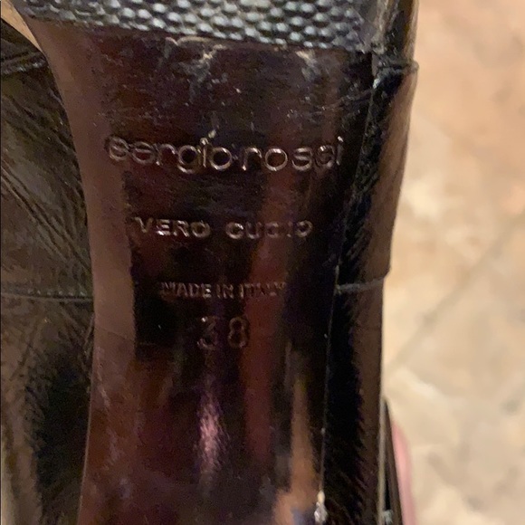 Sergio Rossi short boots with metal heal - Picture 9 of 9